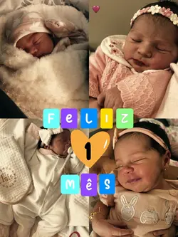Feliz 1 mês 