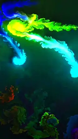 Fluorescent Fog