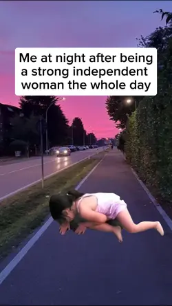 me at night