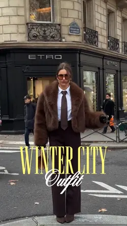 Winter city outfit