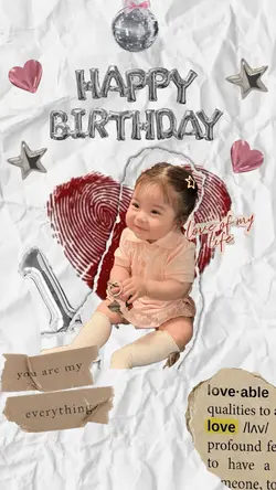 1th BIRTHDAY BABY