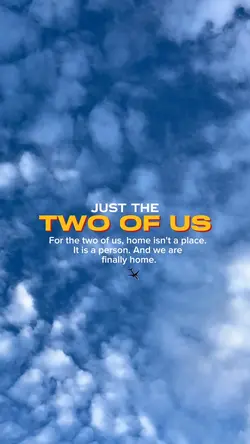 Just the two of us