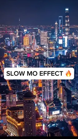 Slow mo effect 📸🔥
