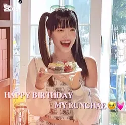 HBD MY EUNCHAE🥹💓