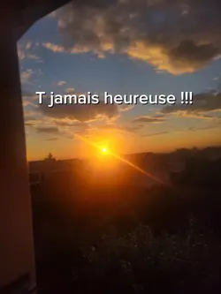 je suis heureuse !!