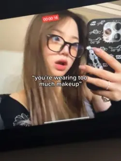 you’re wearing make