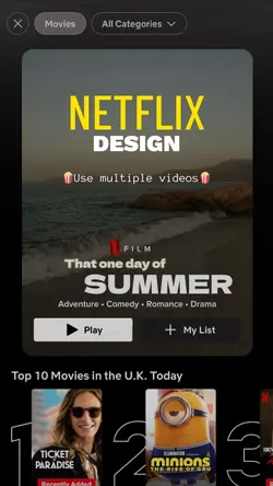 Netflix Design🍿