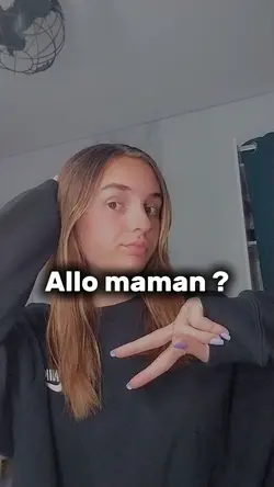 Allo maman...