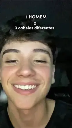 1 homem x 3cabelos 