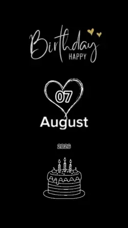 HBDMygirl07August