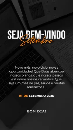 Bem-vindo Setembro 