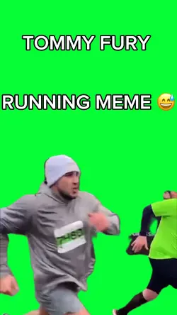 TOMMY FURY RUNNING 😅