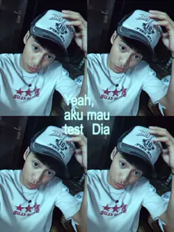 yeah aku mau testtt
