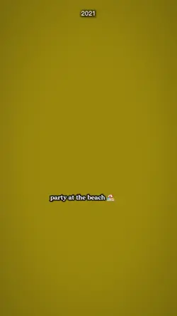 party the beach