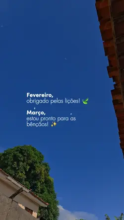 Obrigado Fevereiro 