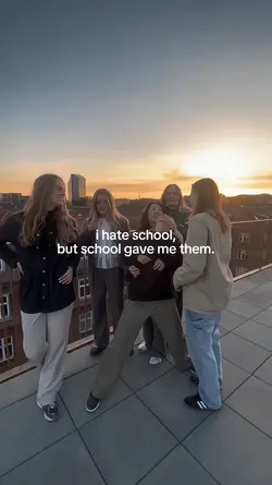 i hate school, but..