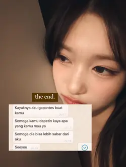 the end…