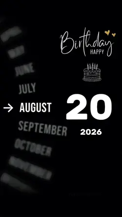 Hbd 20 August 2026