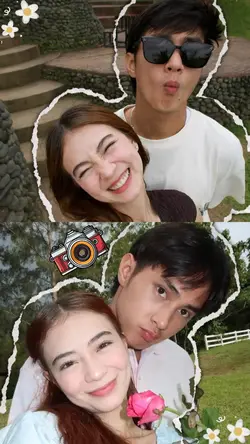 2 photos couple