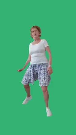 crazy old lady 