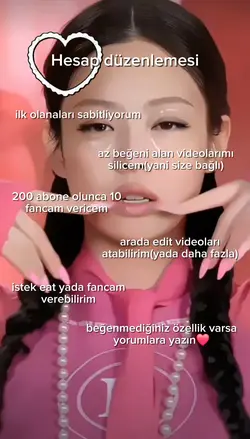 hesap düzenlemesi 
