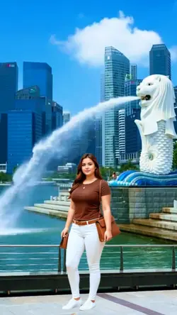 Merlion Statue