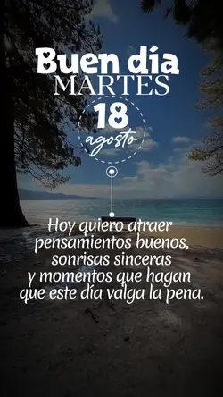 Martes 18/08 