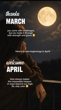 March to April