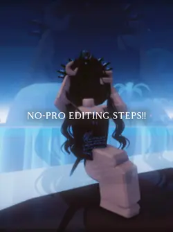 no pro editing steps