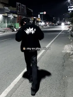 my ex play billiard
