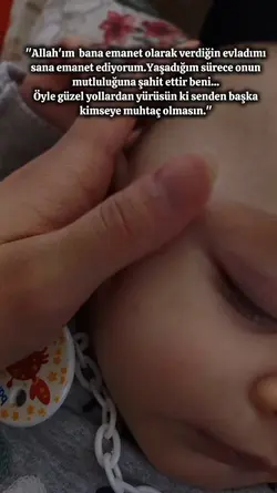 Evladım sana emanet
