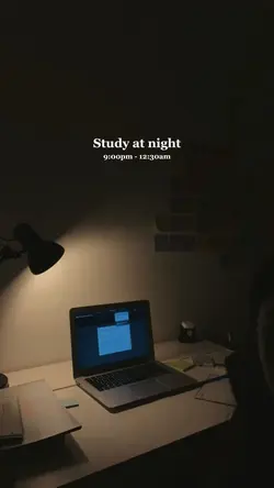 Study at night