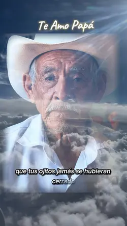te extraño papá
