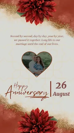 Anniversary 26 Aug