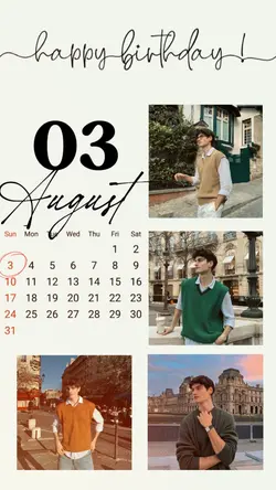 BIRTHDAY 03 AUGUST
