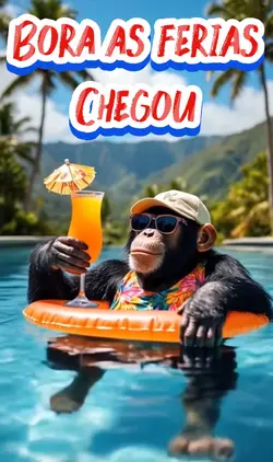 Bora às férias chego