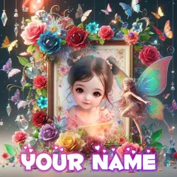 3D frame fairy