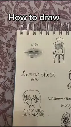 How to draw lips