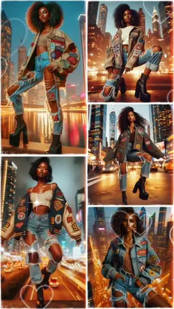 Collage template