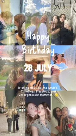 Birthday 28 July 