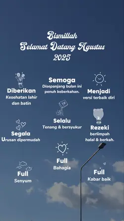 bismillah Agustus 