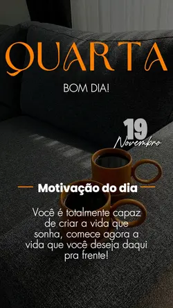 Quarta bom dia