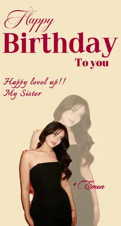 Birthday my sister