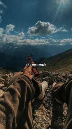 aku menangis karna