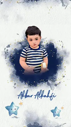 Foto anak lukisan