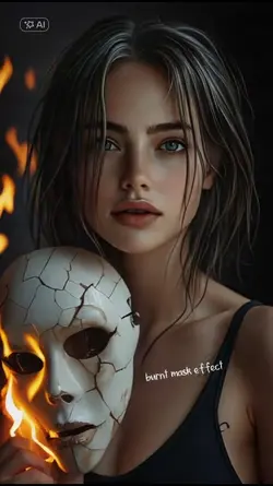Burnt Cracked Mask
