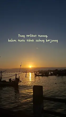 yang terlihat tenang
