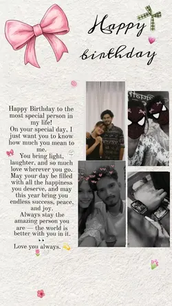 LOVE BIRTHDAY 🫠🫶
