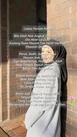 AllahUjiTandaSayang