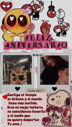 Feliz aniversario 